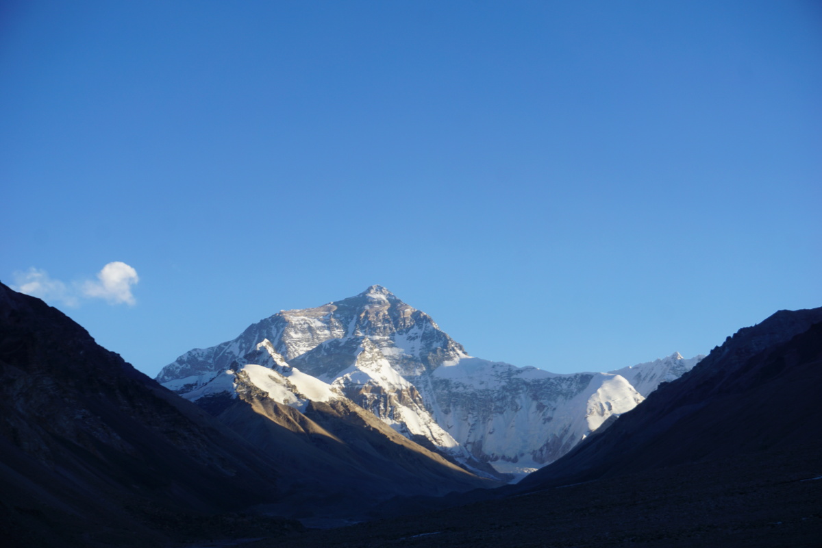 中国西藏世界最高峰61珠穆朗玛峰