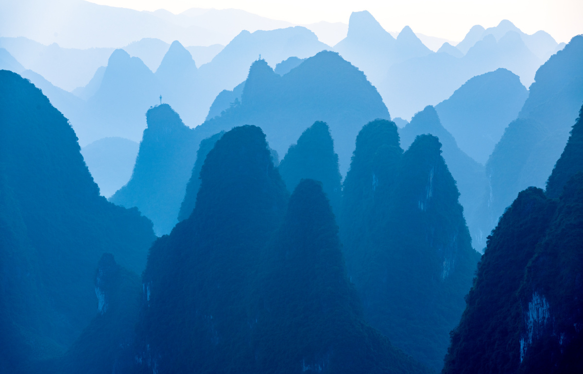 层峦叠嶂相公山