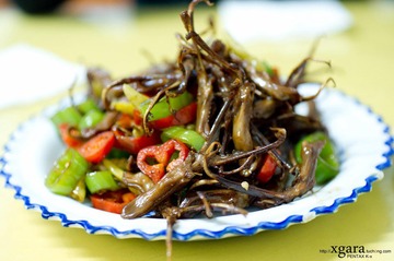 辣炒鸭舌