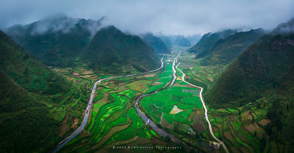 坝芒布依族乡——天无三日晴地无三尺平,贵州的贴切写照