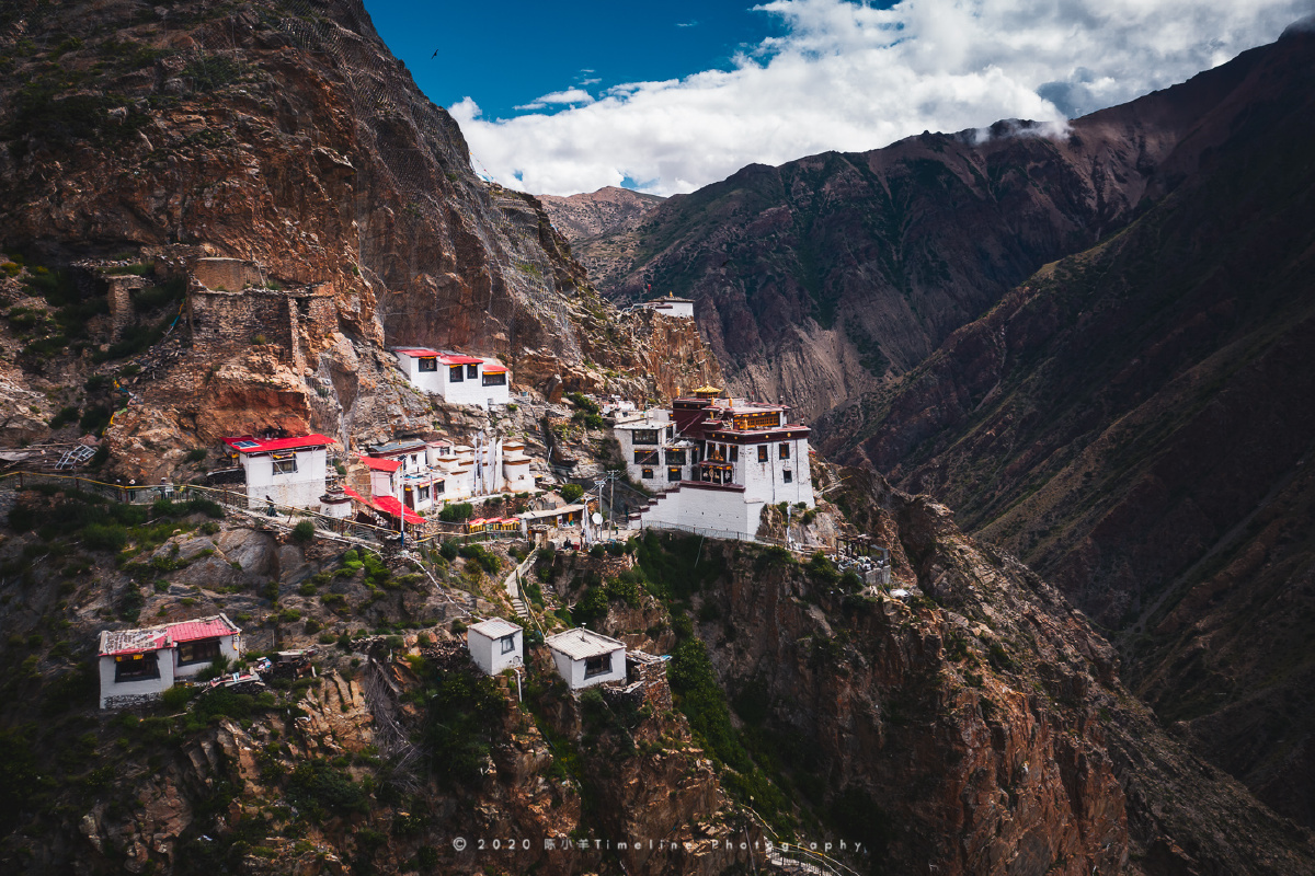 吉隆大峡谷查嘎寺