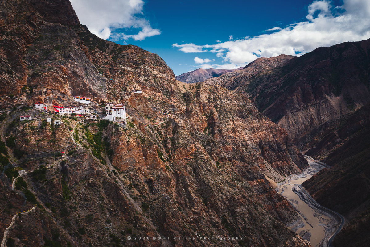 吉隆大峡谷查嘎寺