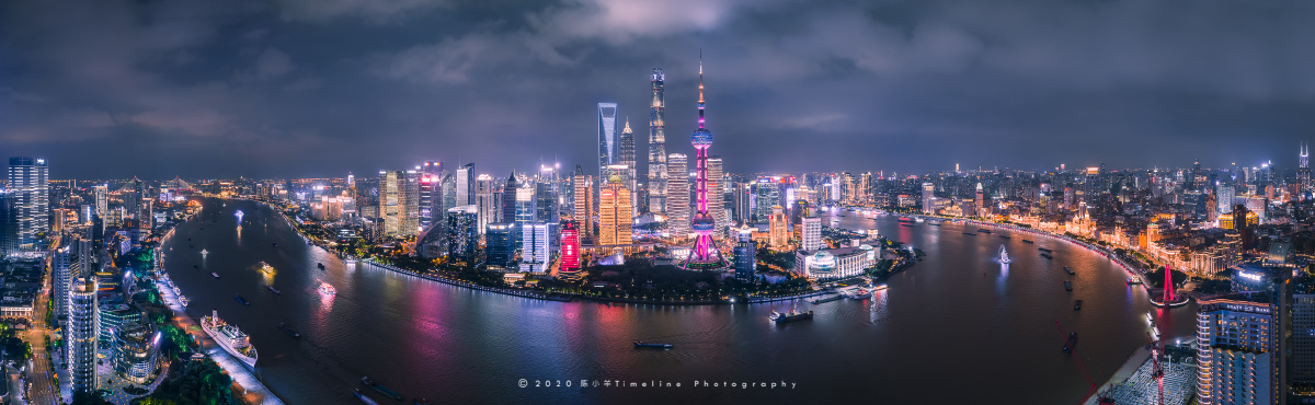 上海地标陆家嘴四件套