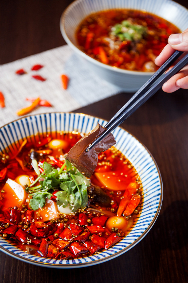 毛血旺水煮牛肉