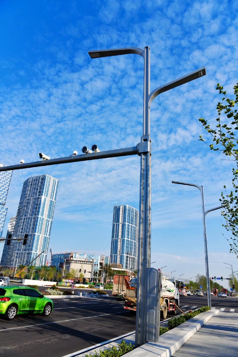 智慧城市 智慧路灯 - 华影红蓝