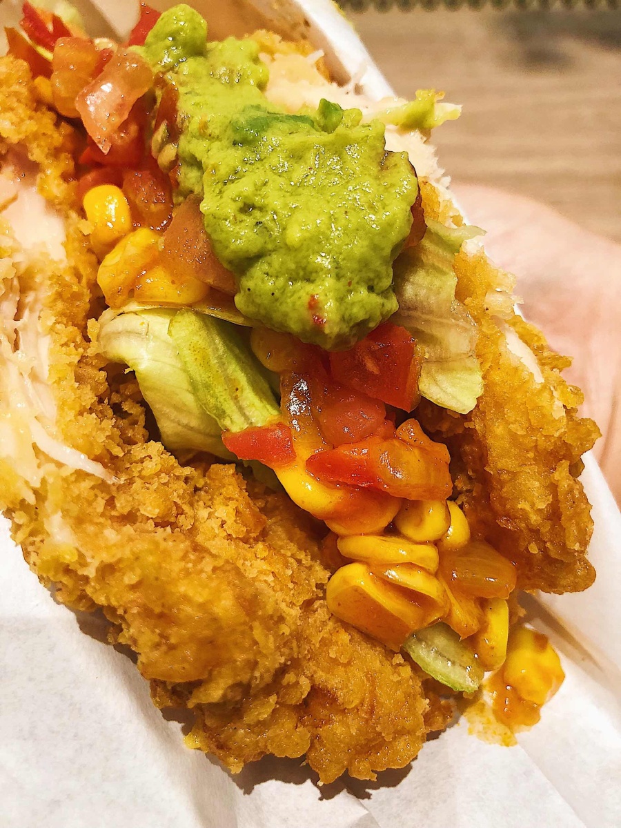 肯德基热辣藤椒鸡超级塔可
