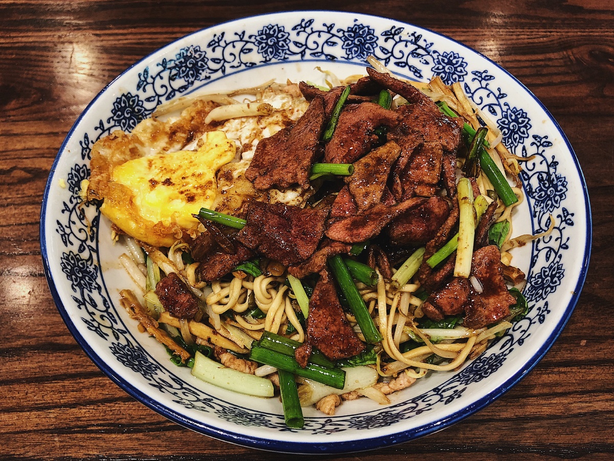 方传面馆之猪肝拌川