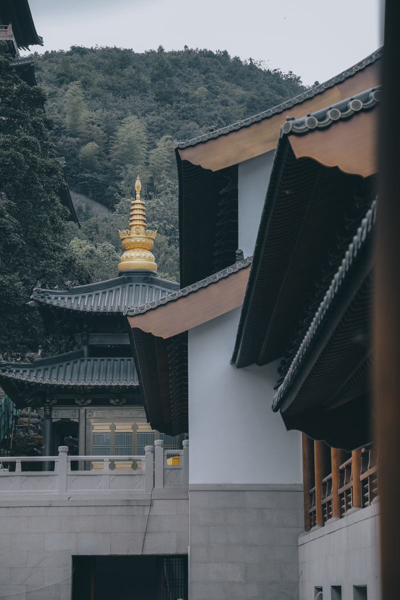 建于唐天宝年间,距今已有1200年的古刹"径山寺". - 杨予卓 - 图虫