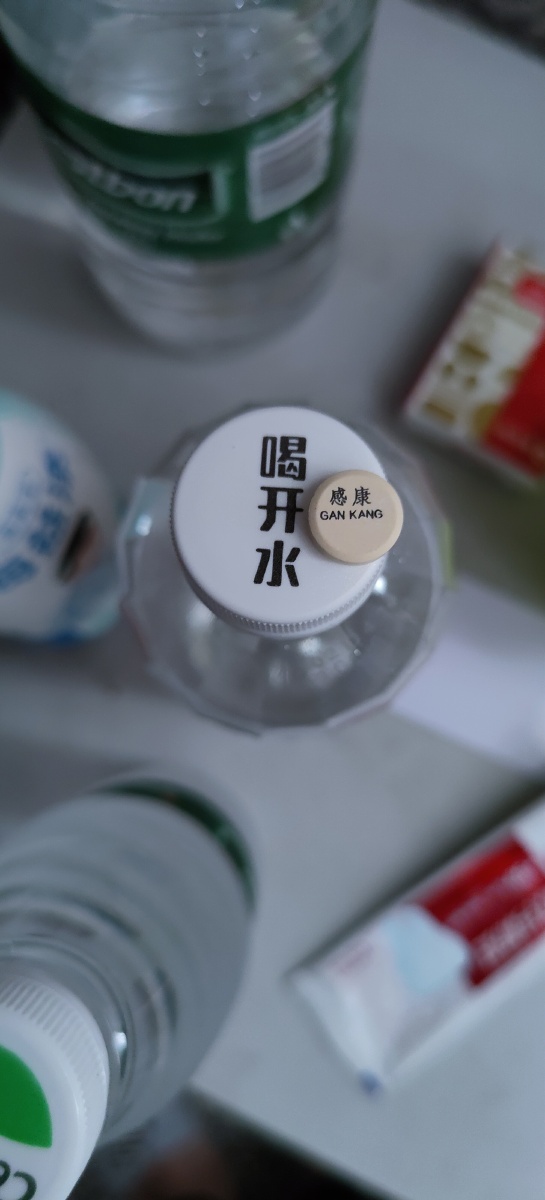 喝开水按时吃药