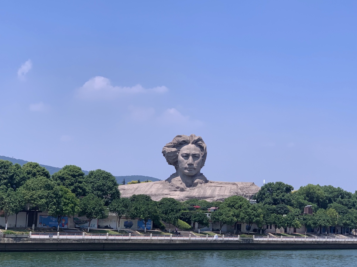 橘子洲与岳麓山 - 摄影师162453922216209