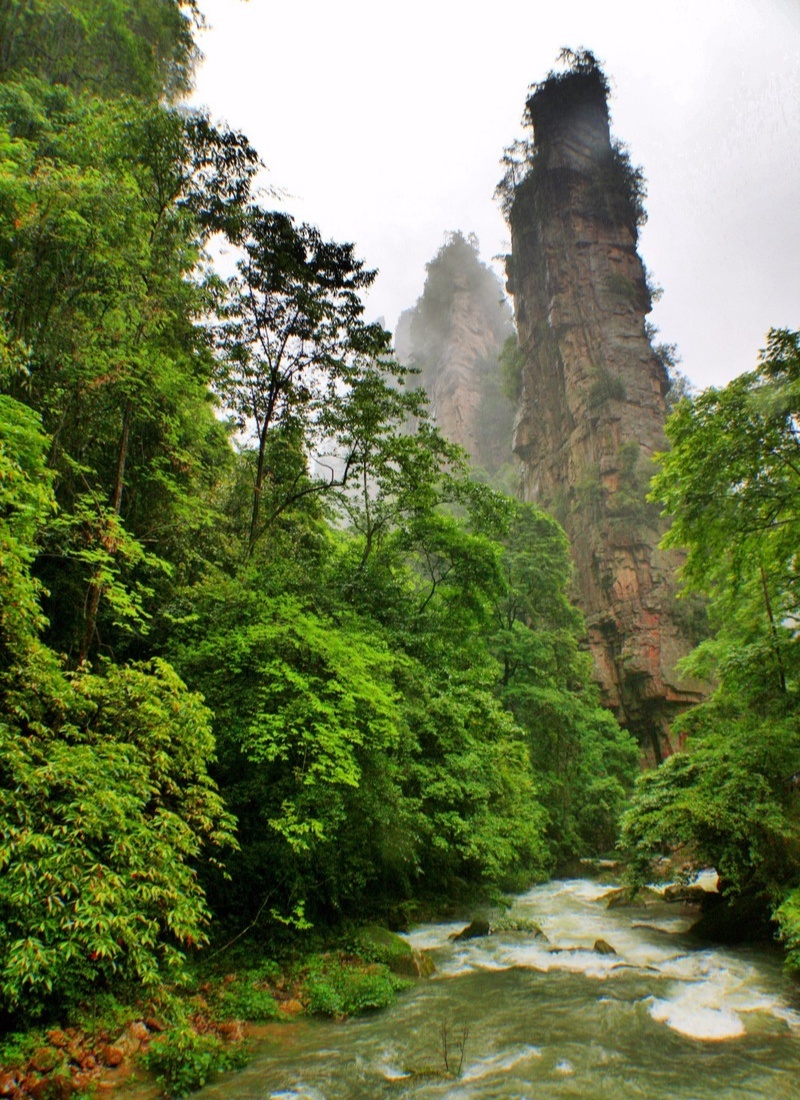 张家界如天山一样