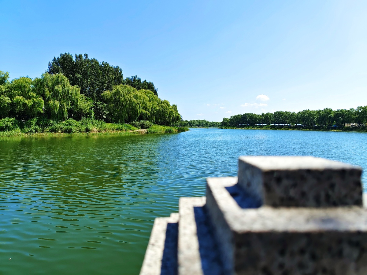 稻香湖公园南沙河水面