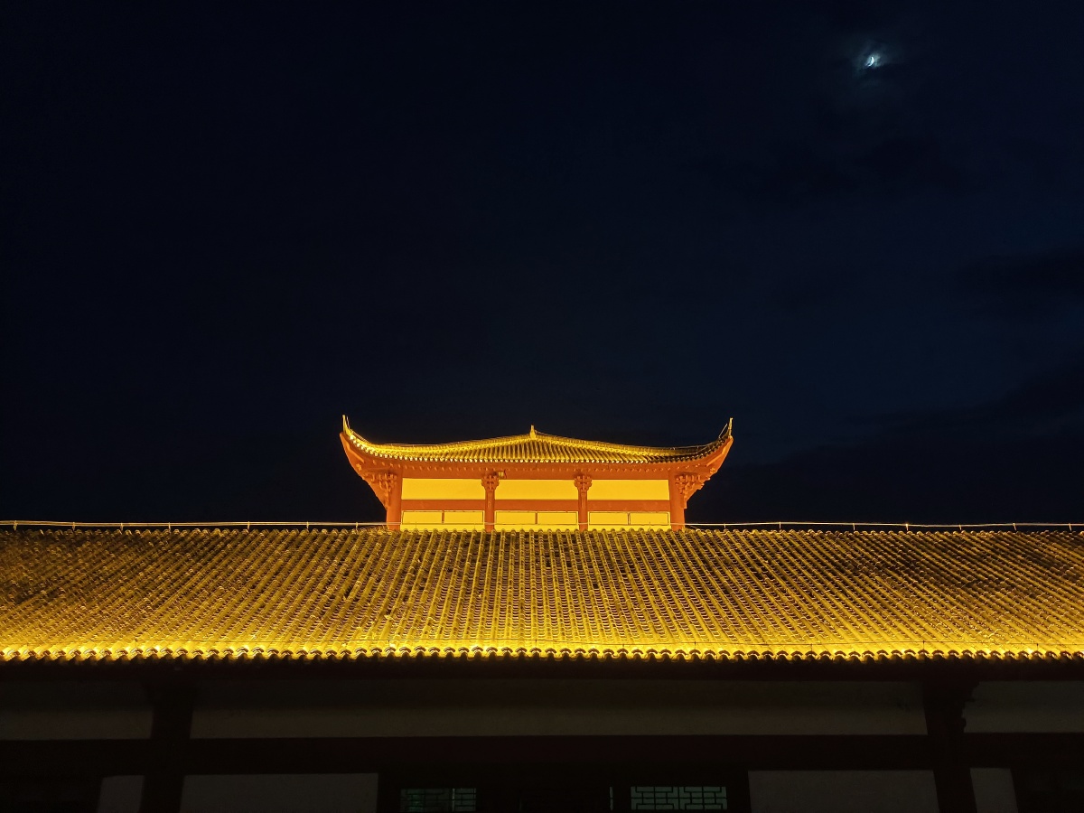 南丰曾巩博物馆夜景和内景