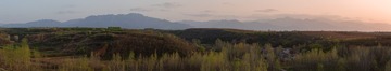 初春  白鹿原