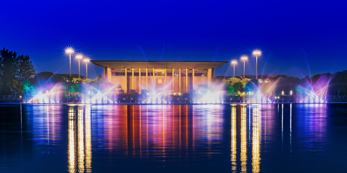 嘉兴七一广场音乐喷泉