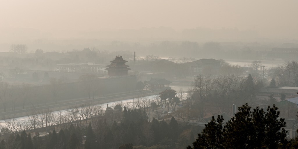 角楼,和北京城市一角