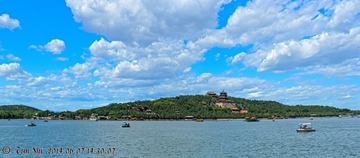 夏日颐和园，全景拼图