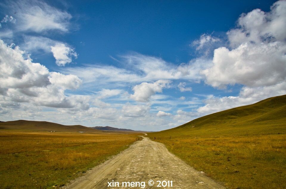 美丽的多尔盖大草原<br />
