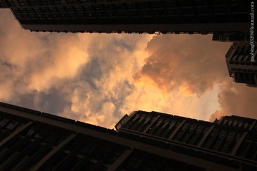 清晨云
