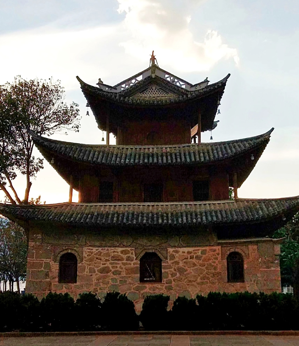 手机拍摄云南大理双廊古镇魁星阁之二
