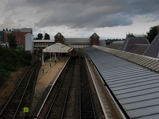 Wrexham的火车站，01