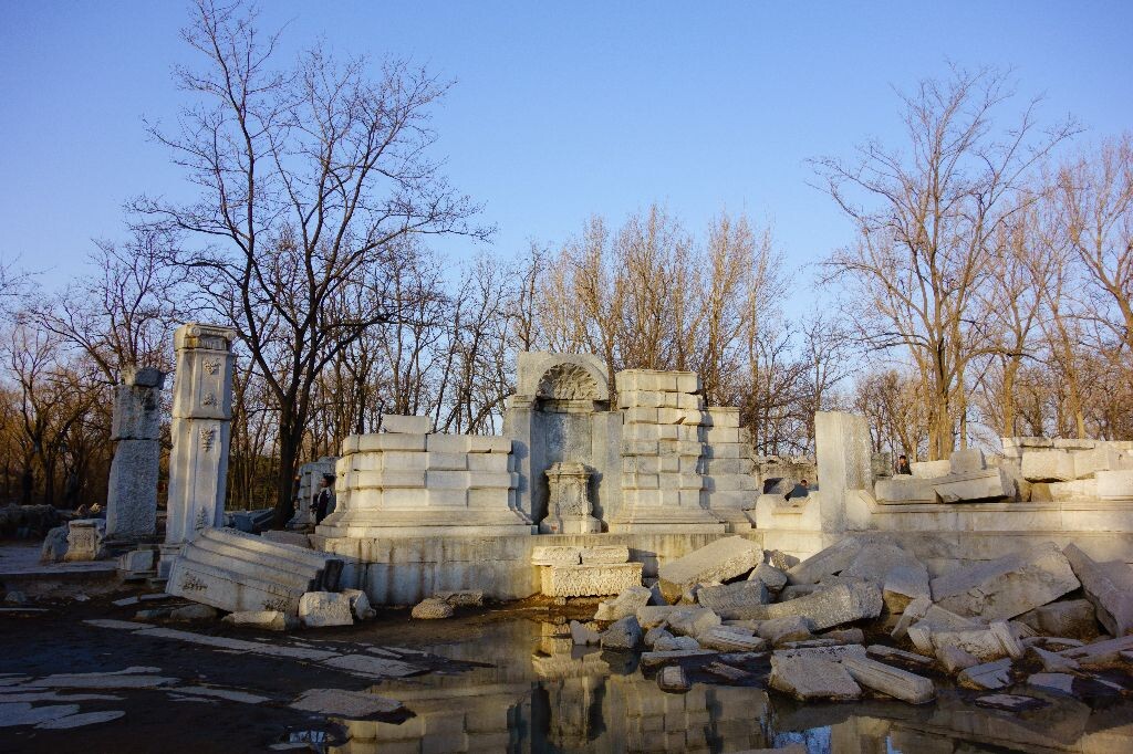 圆明园,遗址
