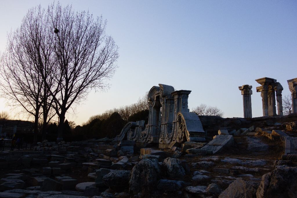 圆明园,遗址