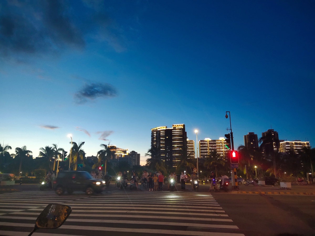今日份海南的傍晚无滤镜实拍
