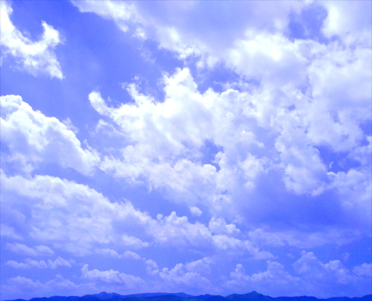 城市的上空不是天空,而是蓝色的浩渺又平静的海洋