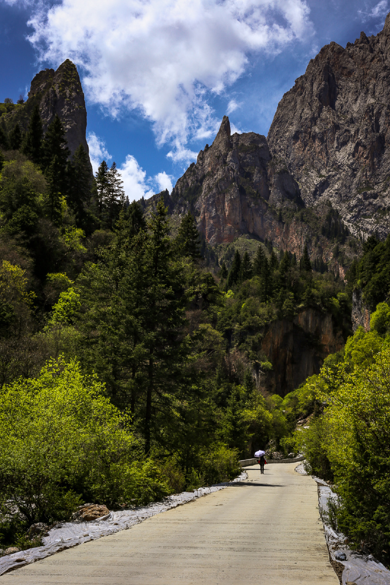 人间仙境甘肃甘南扎尕那风光