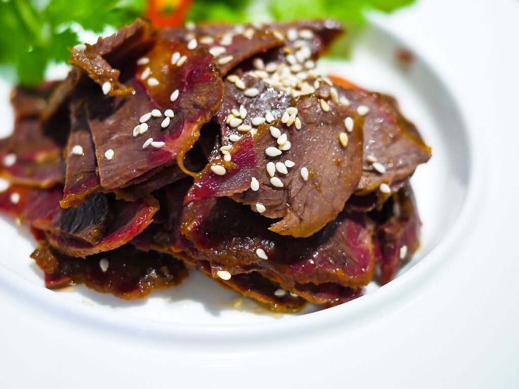 快乐是一份回味无穷的牛肉
