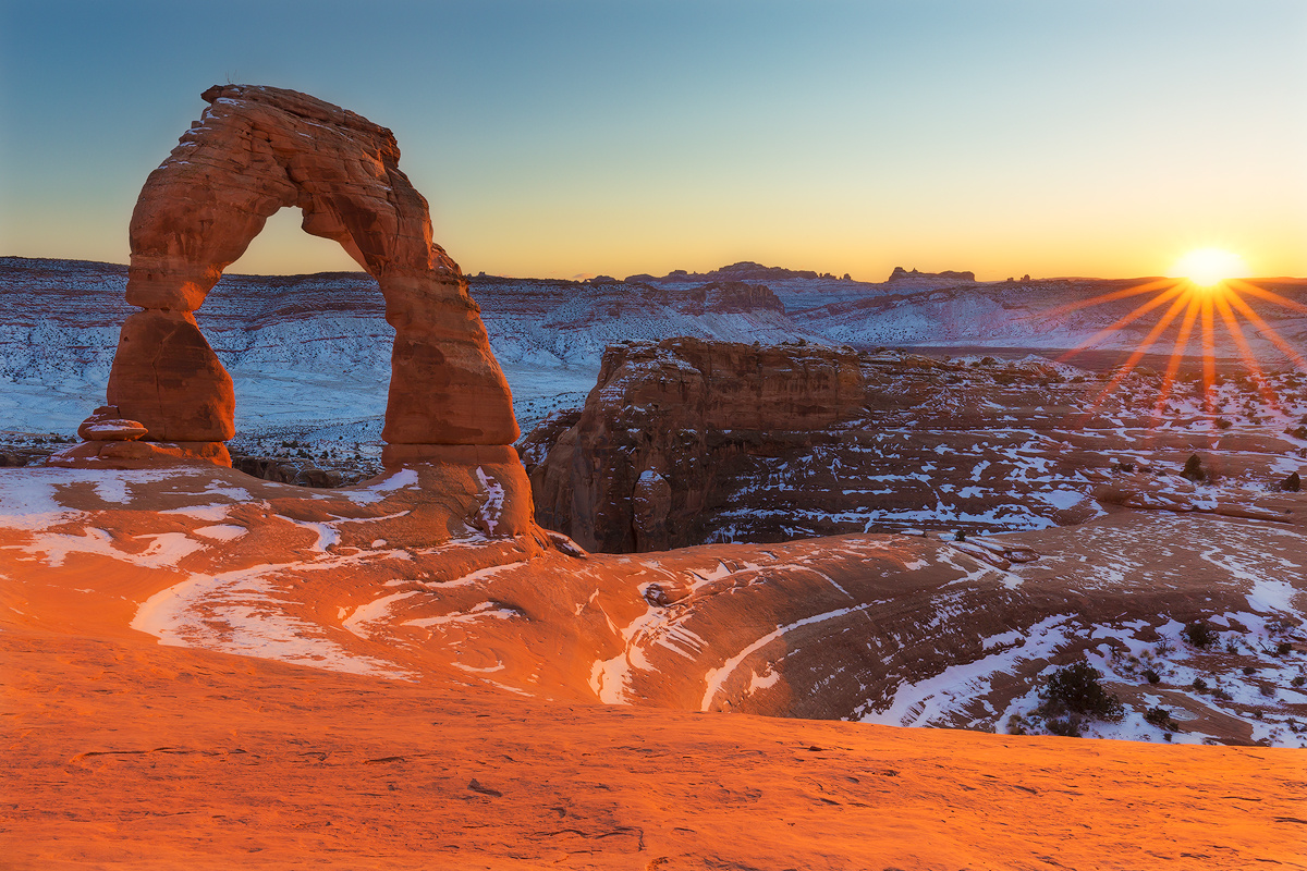 犹他州最著名的自然地标.