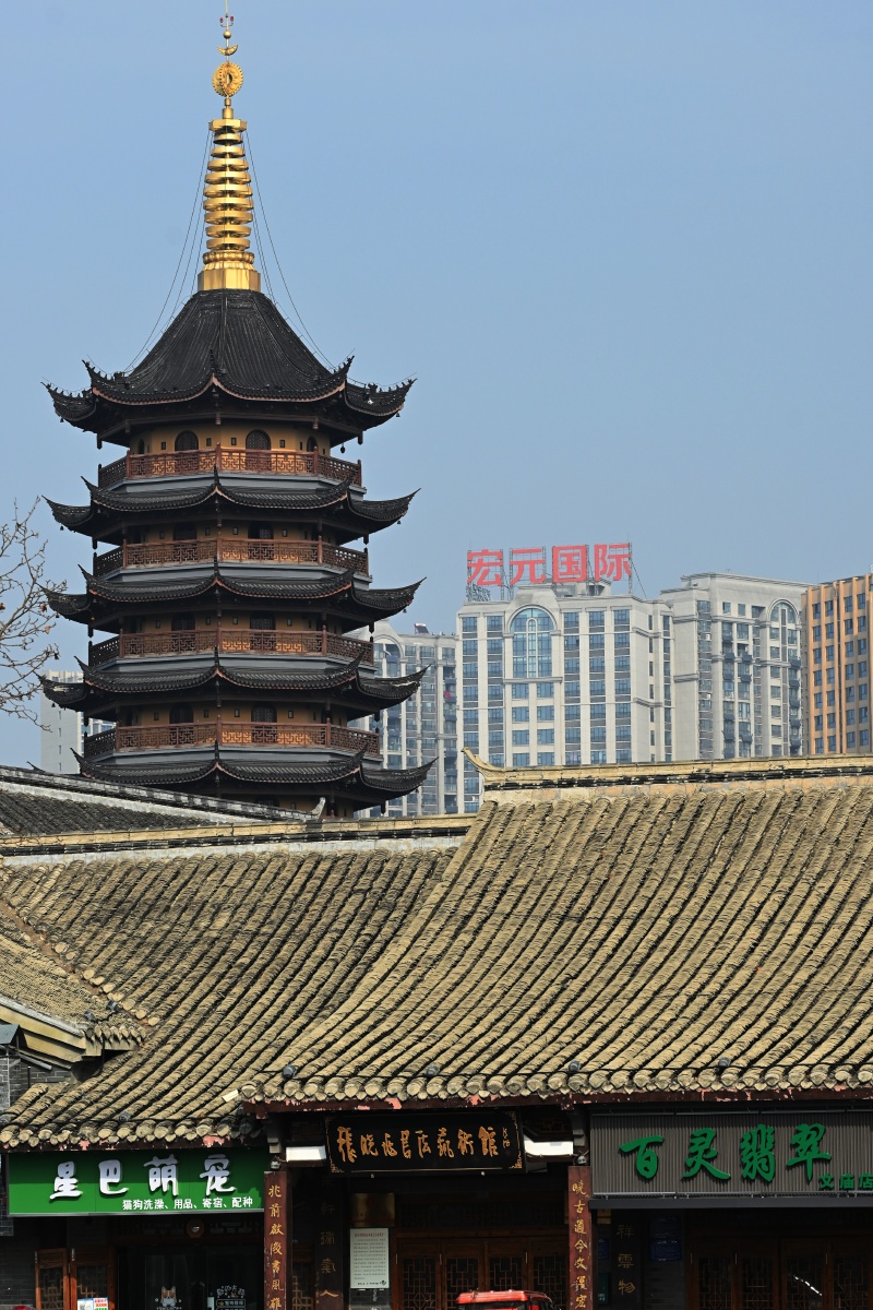 国师塔里运河景区