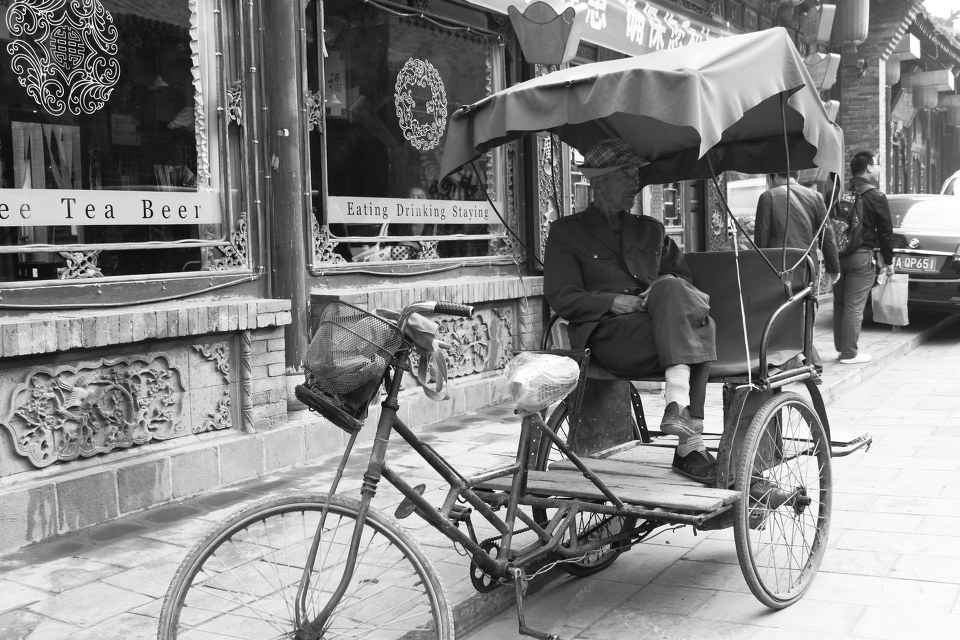 车夫——摄于平遥展