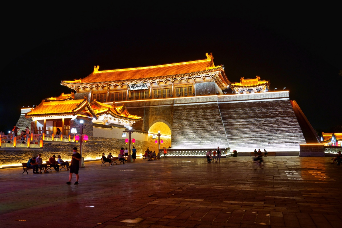 正定古城阳和楼