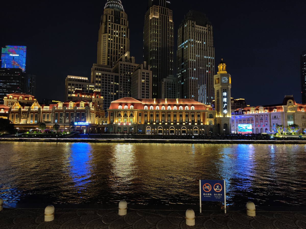 大天津城市夜景