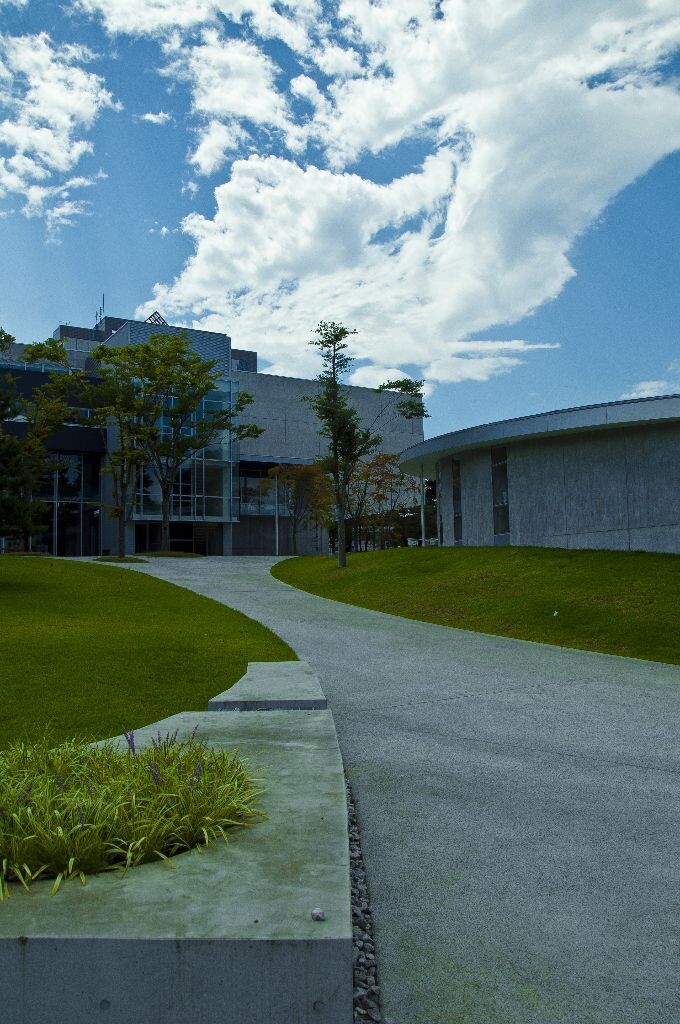 东北大学校园内<br />
