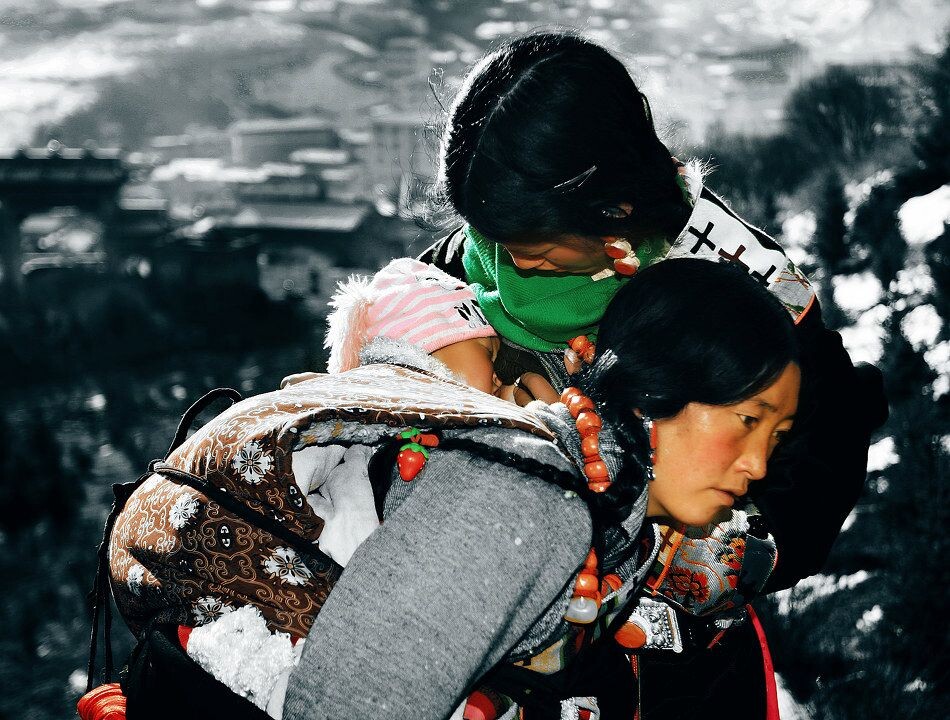 亲情<br />
淳朴的民风，纯真的幸福！