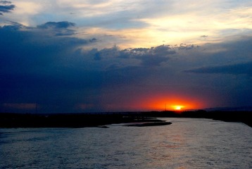 伊犁河 夕陽