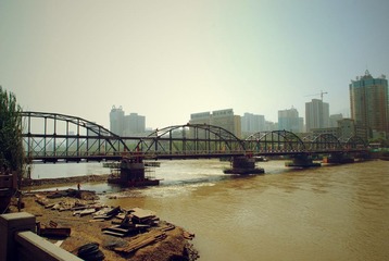 蘭州 中山橋 黃河鐵橋