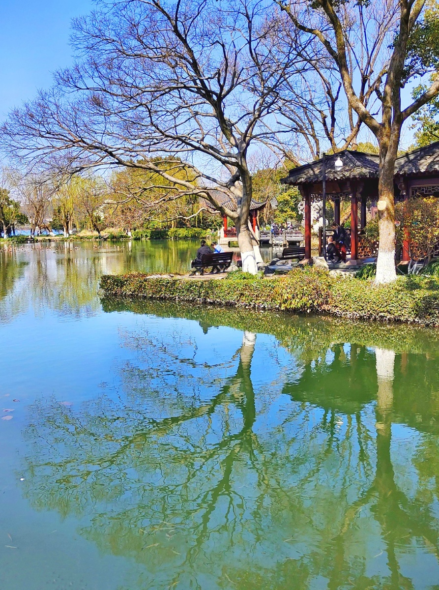 西湖小瀛洲风光