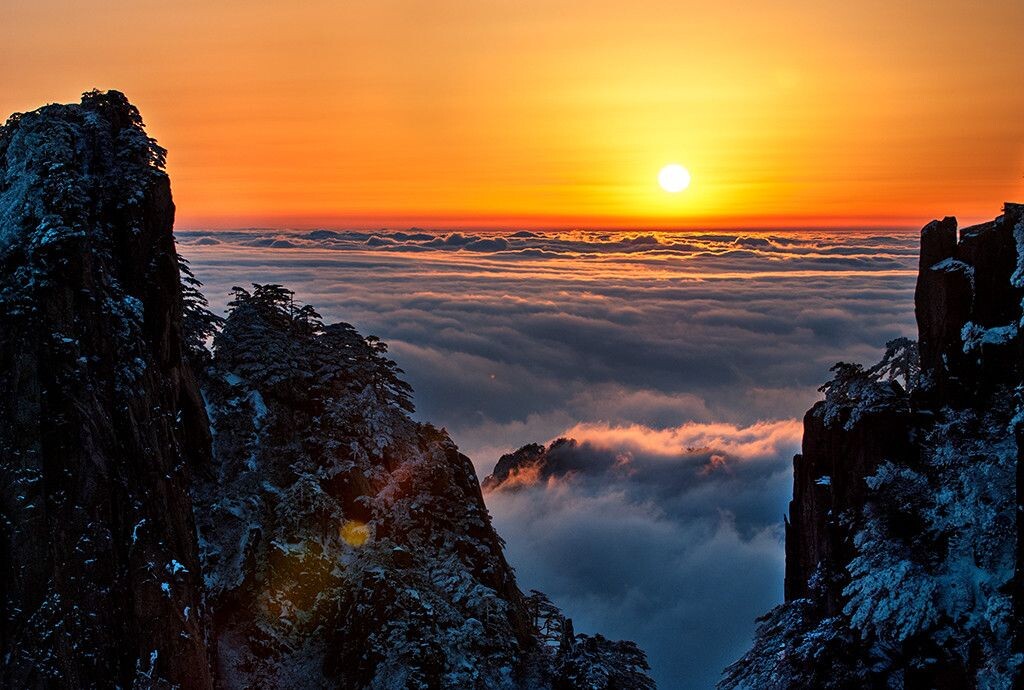 2014年2月11日摄于黄山