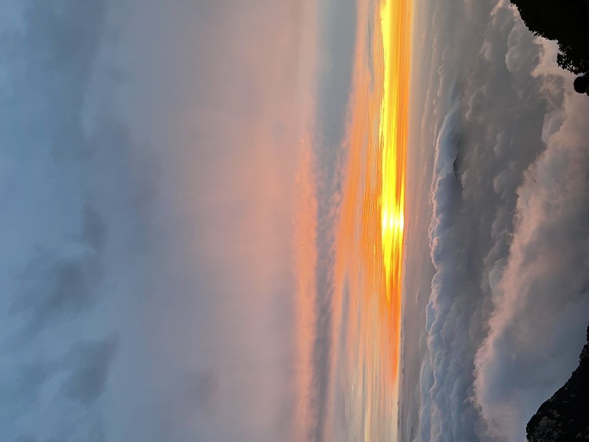 泰山的日出云海