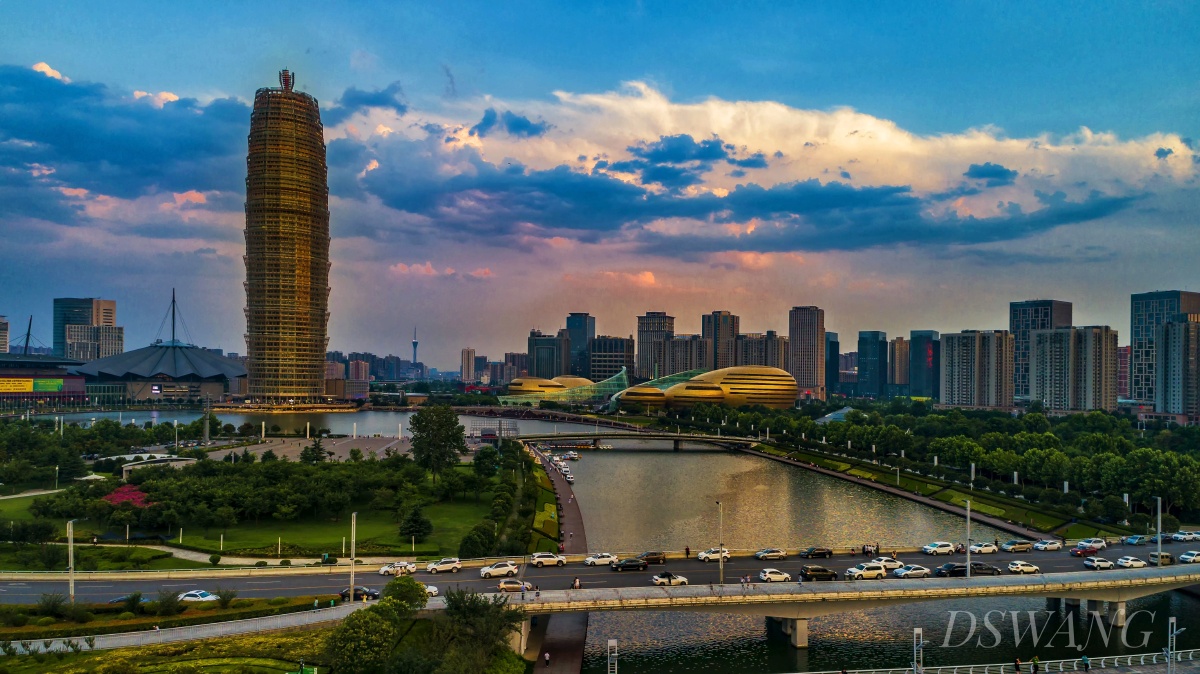 灿烂辉煌的郑州郑东新区cbd - 逐光客-梨园庄主 - 图虫