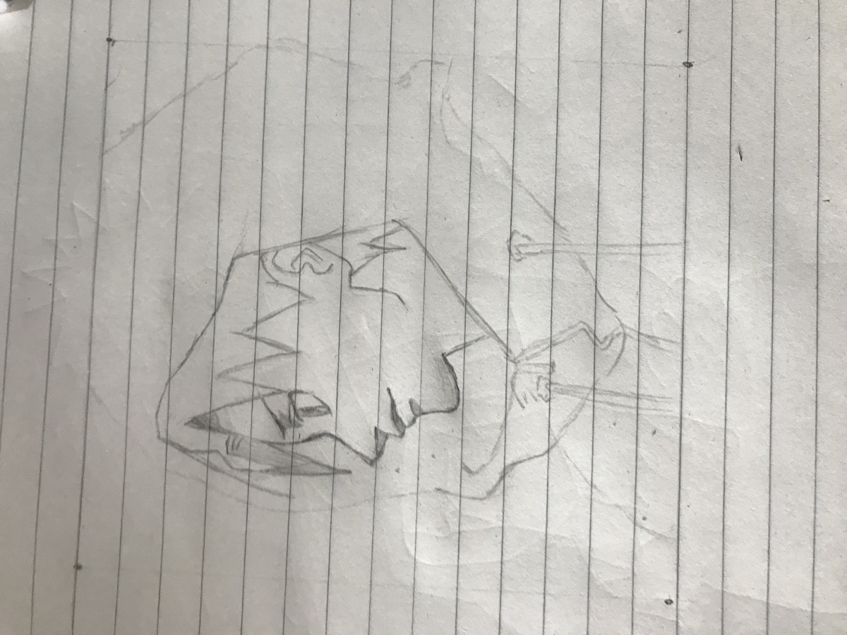 火影忍者弥彦画画过程