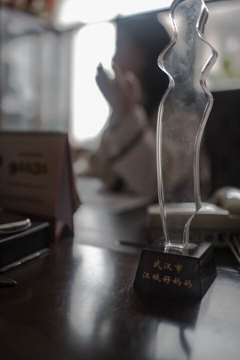 2010年,李阿姨获得了“江城好妈妈”的荣誉称号,她在丧子后,带着自己对孩子的爱,决心用自己有限的生命去帮助无限的人。在采访中,李阿姨对这个荣誉称号只是一笔带过。她是江城的好妈妈,但是却永远失去了自己的儿子。这个在别人看来沉甸甸的荣誉,在她看来,也许只是这道终身的伤疤上的一滴鲜红的血。