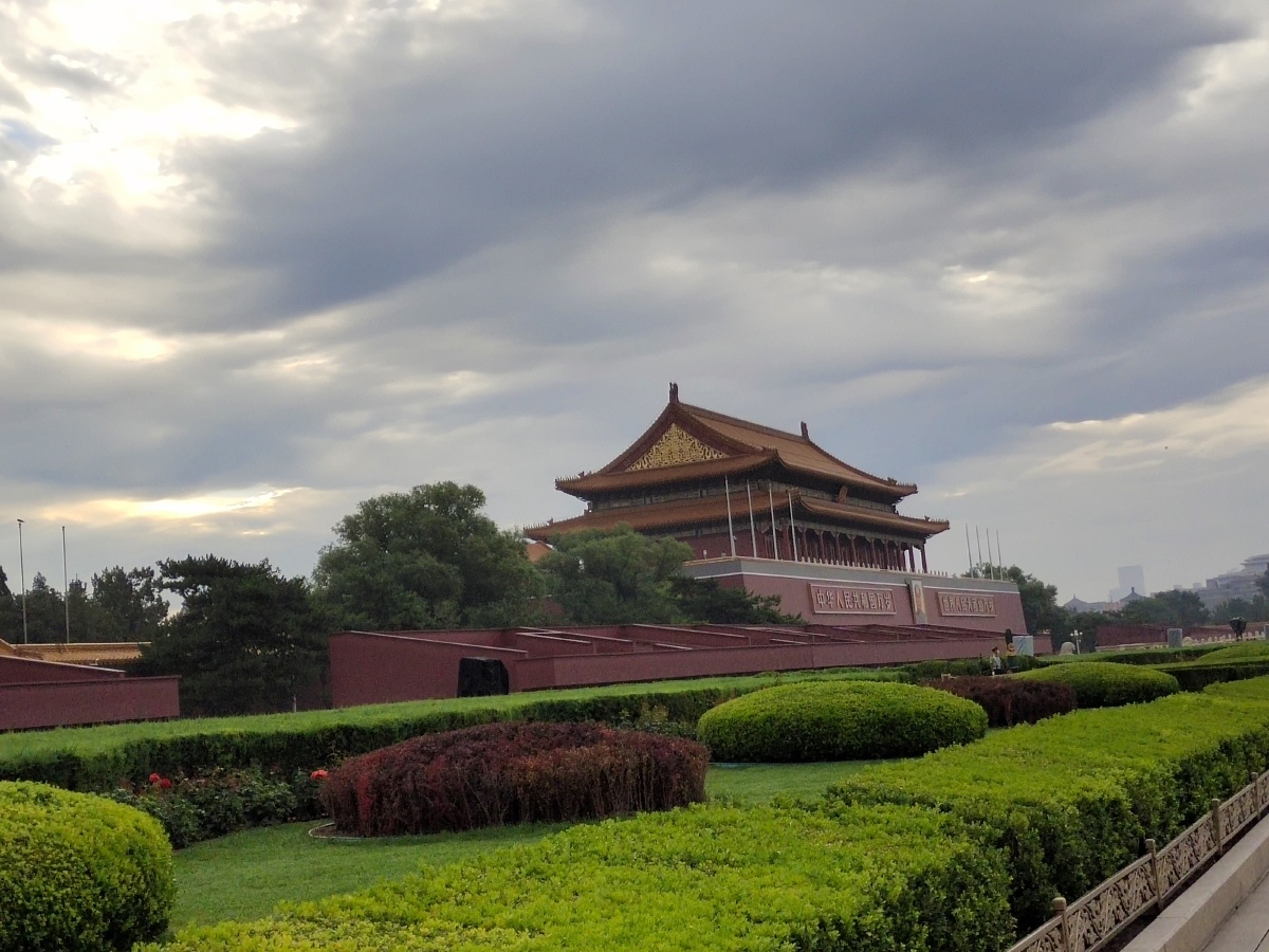 夏天的故宫博物院