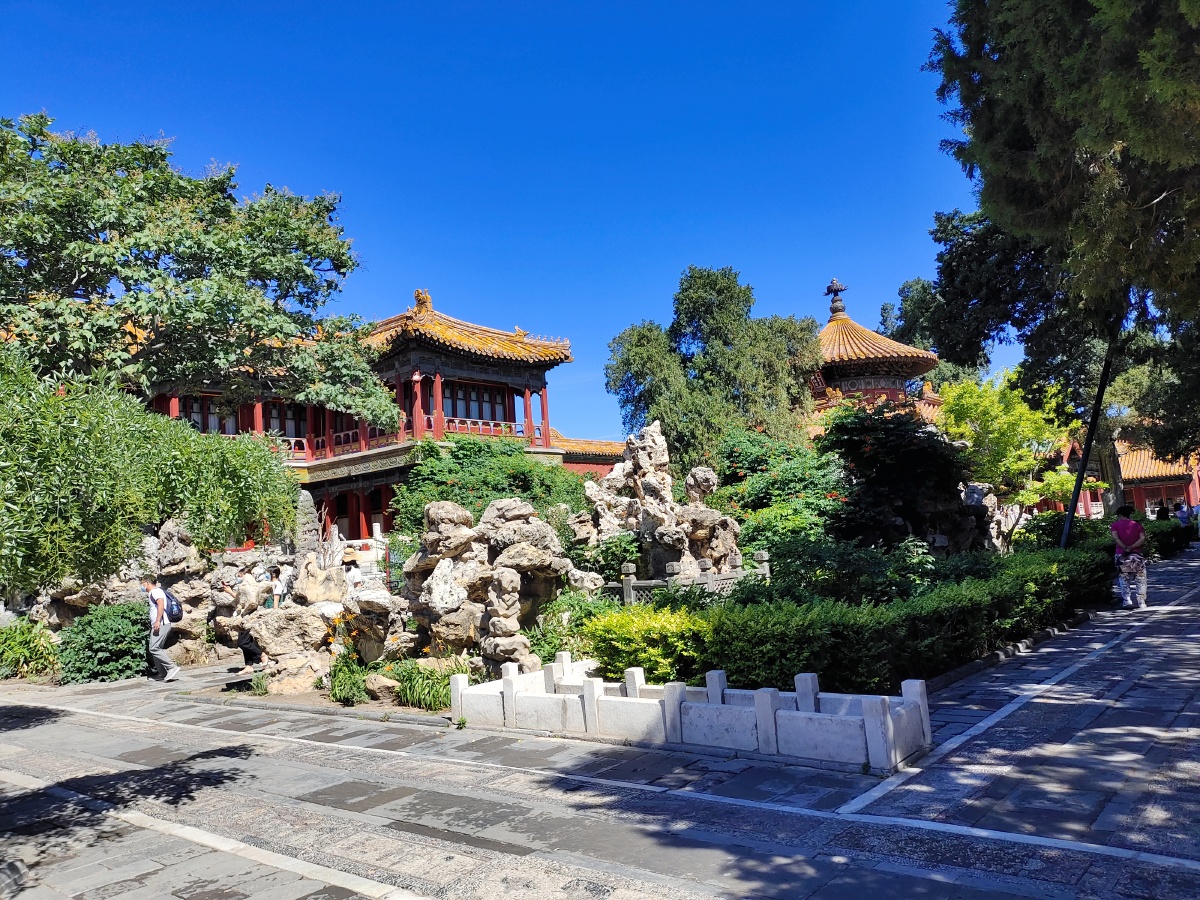 夏天的故宫博物院