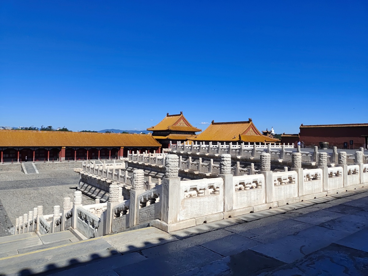 夏天的故宫博物院