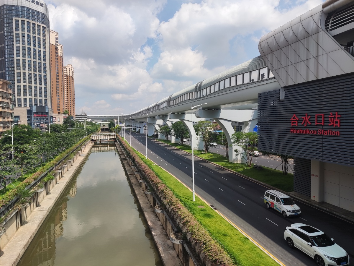 深圳6号地铁合水口地铁站